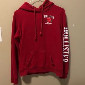 Red Hollister Hoodie